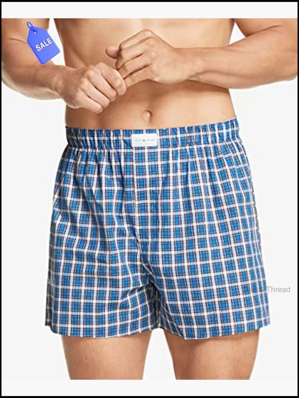 Tommy Hilfiger Mens Cotton Boxer Shorts 3 Pack Classic Fit Medium